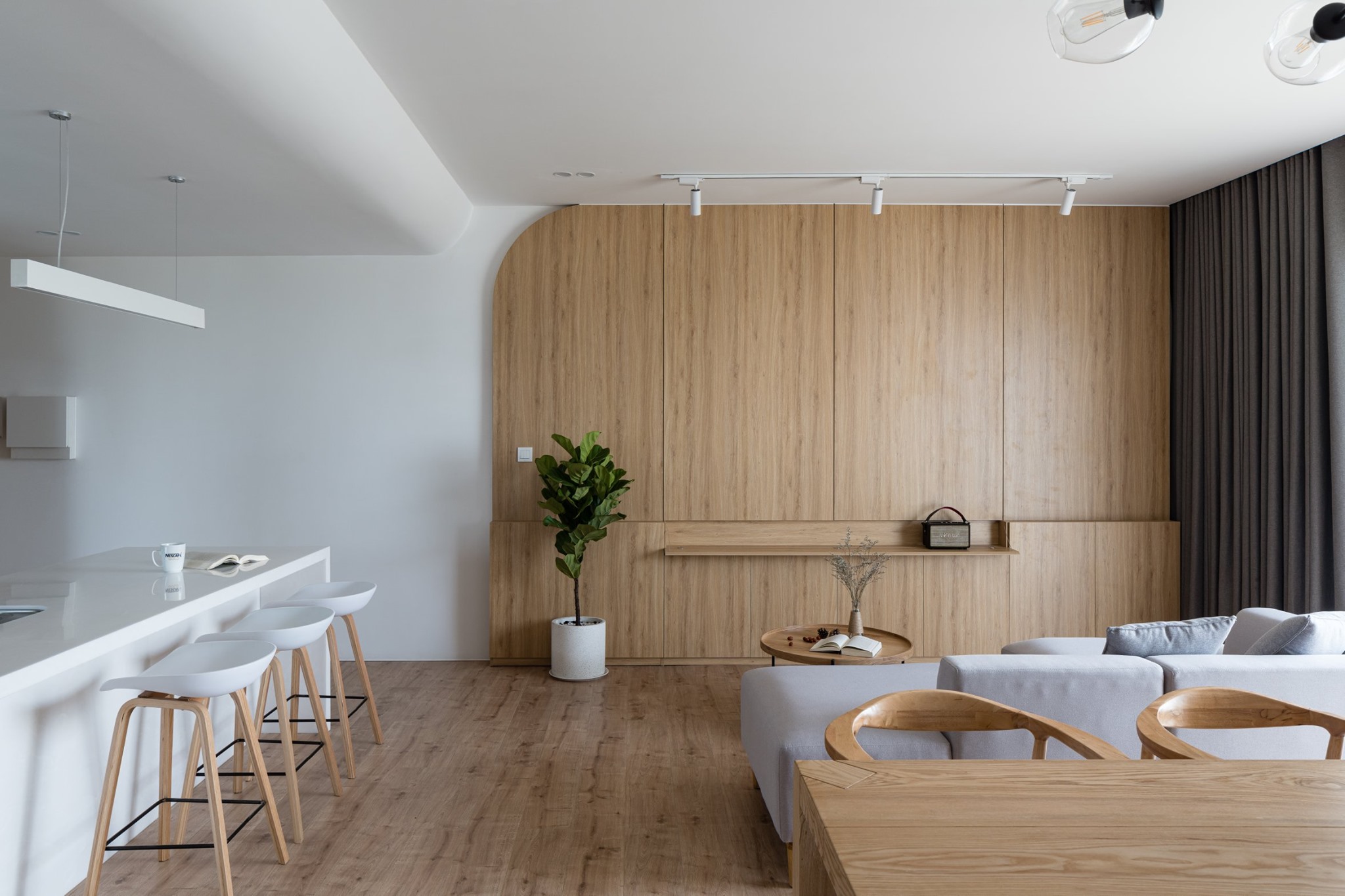 T minimal apartment - N_architecture