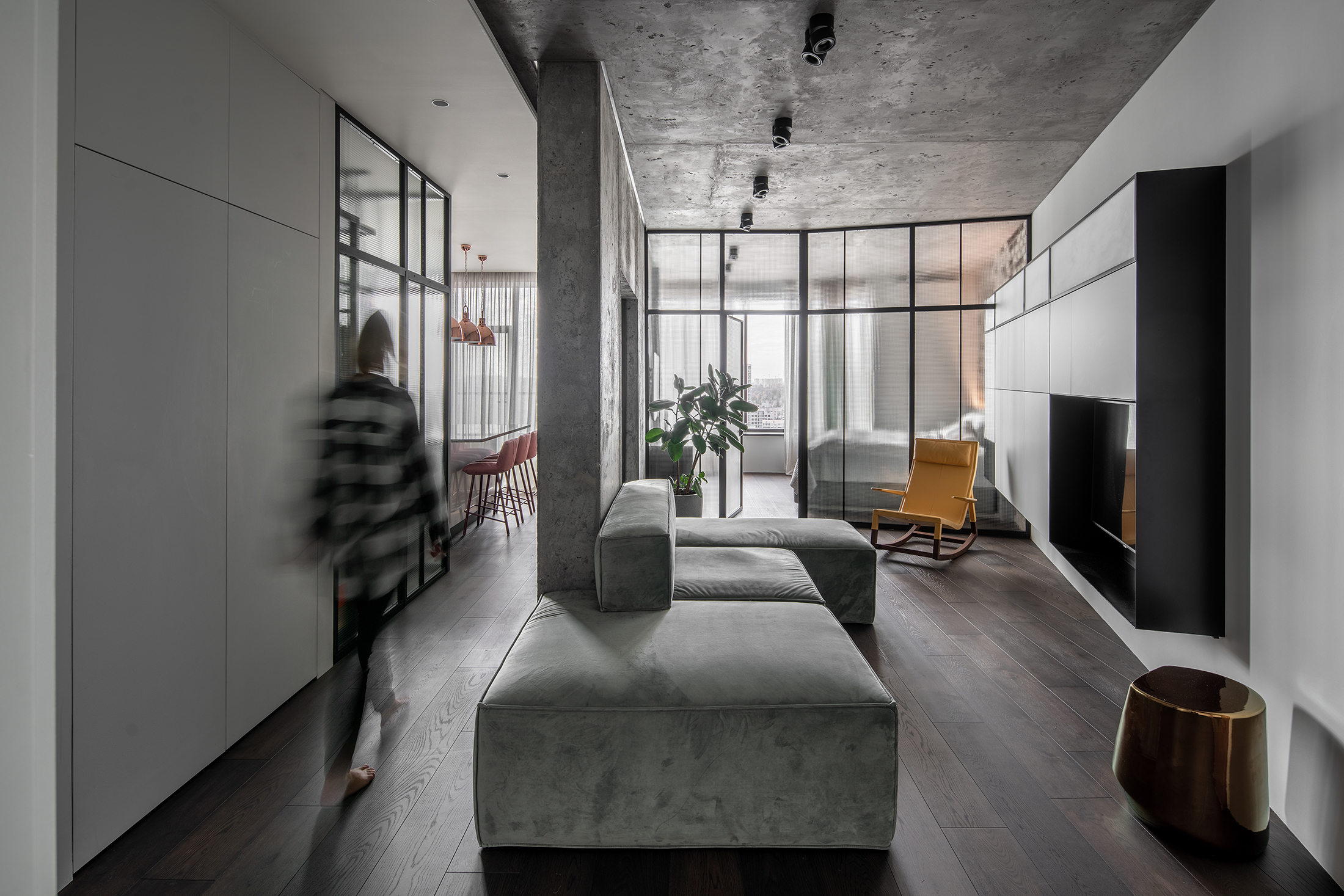 Concrete66 apartment by PVA.ARCHI