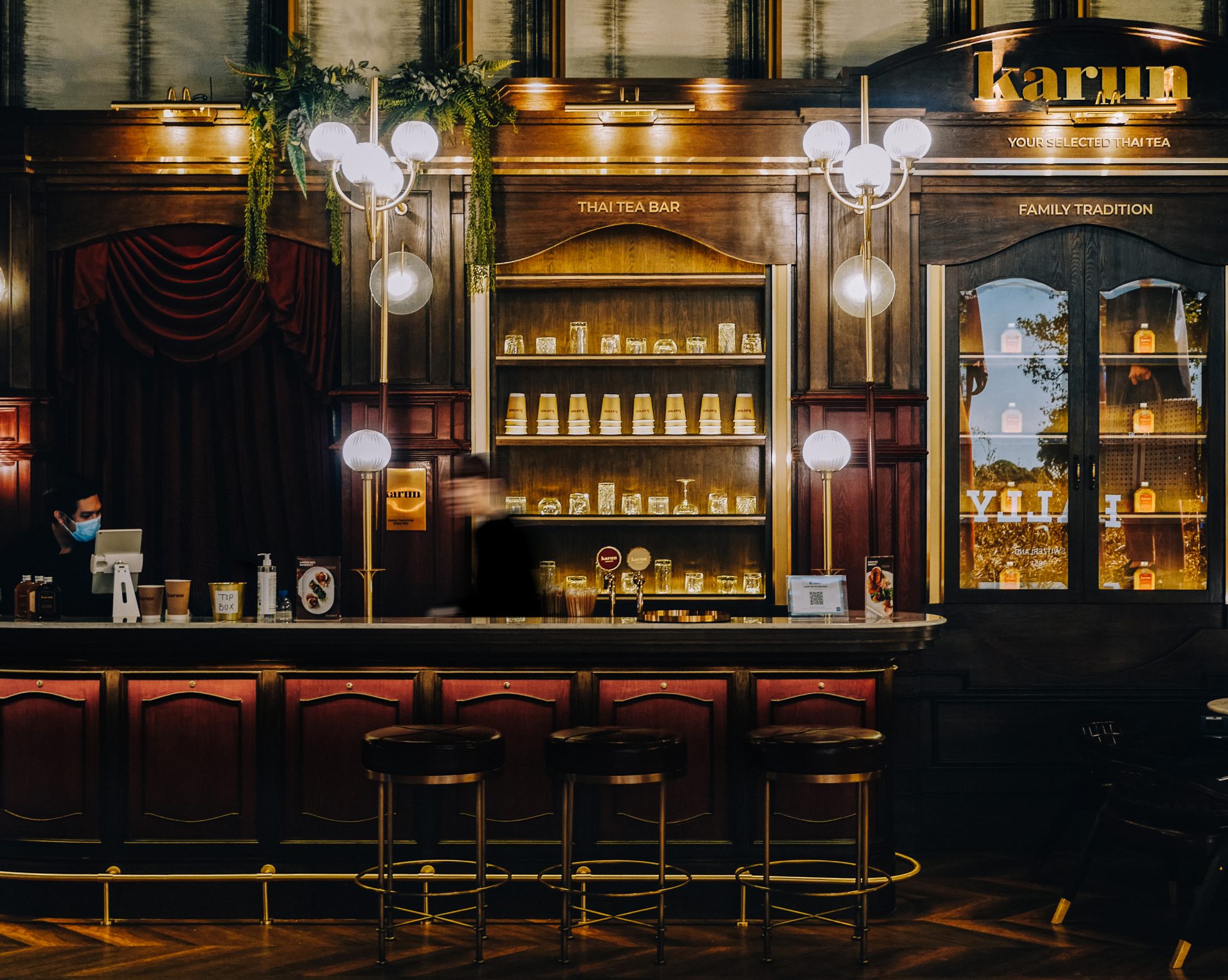 Karun Thai Tea bar by Be blank to behind studio