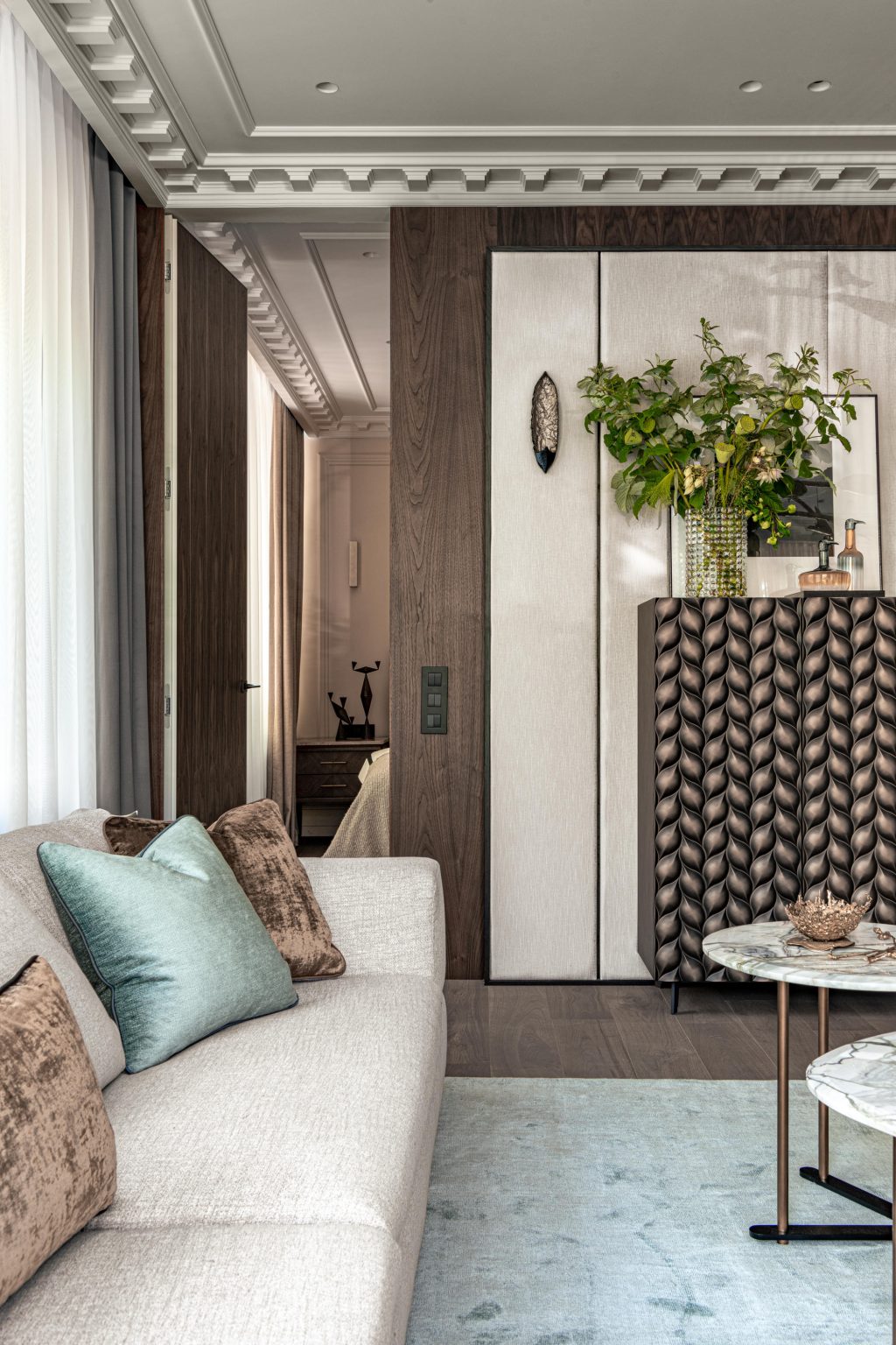 Jeweler's family apartment by KESON architectural bureau - Interior ...