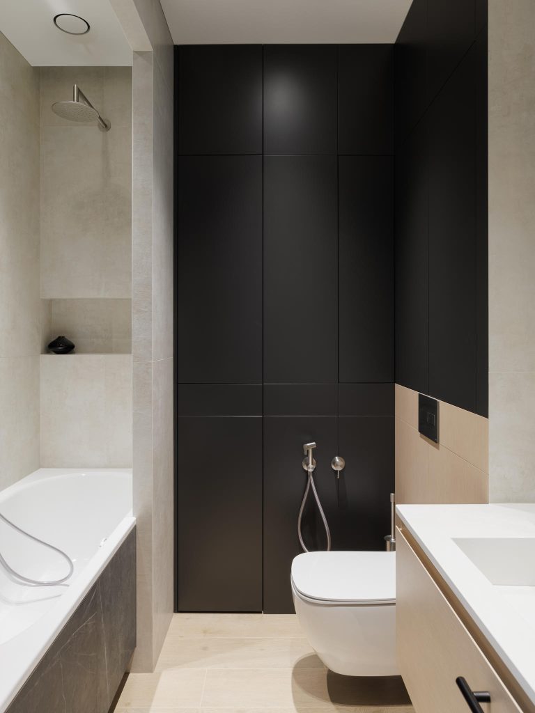 One-room apartment with a “smart” layout, large kitchen and a view of ...