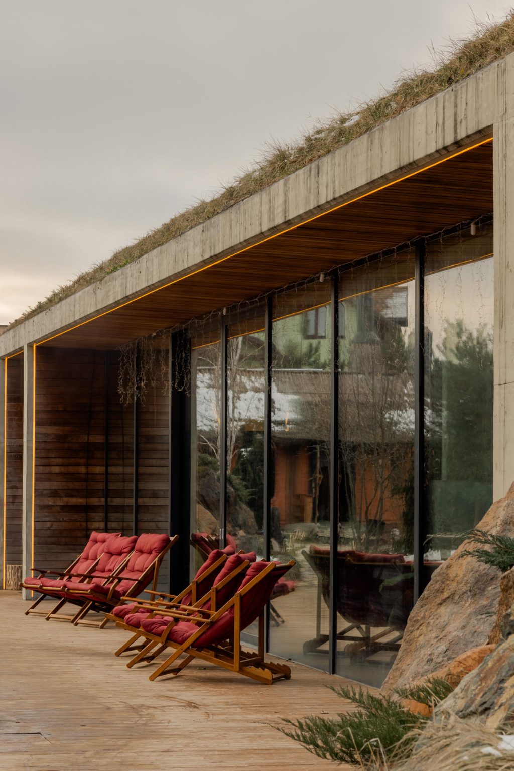Image result for Woloshyn Bathhouse: a sustainable subterranean retreat by LH47 ARCH ...