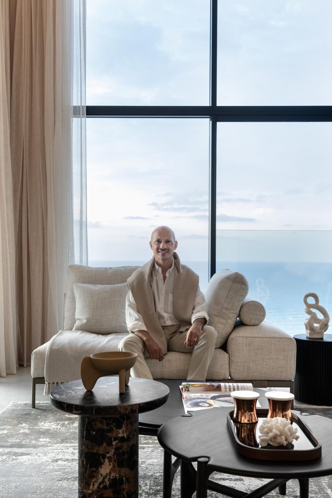 Blue bay sea view apartment design by Dudu Cohen - Interior Design ...
