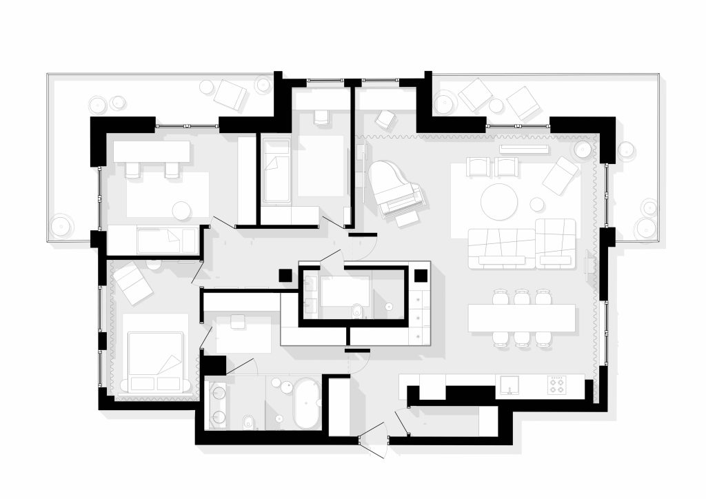 V8 Apartment by DA Bureau - Interior Design - Inspiration