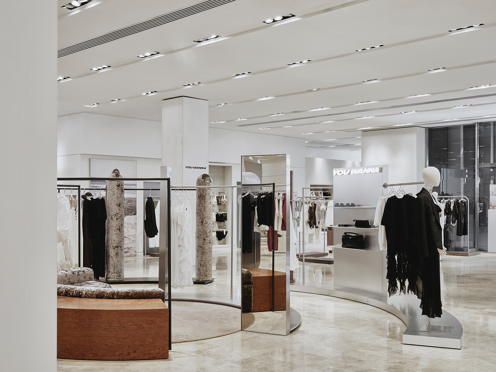 YOU WANNA Brand Corner at Tsvetnoy Department Store, Moscow by SINITSA Bureau