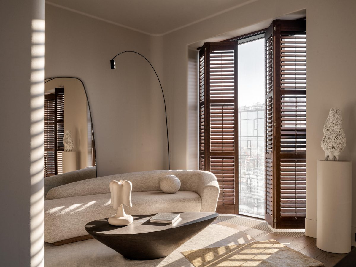 Meditative and Sculptural Apartment by Andrey Agamirov - Interior ... - Meditative Apartment Decor Inspiration