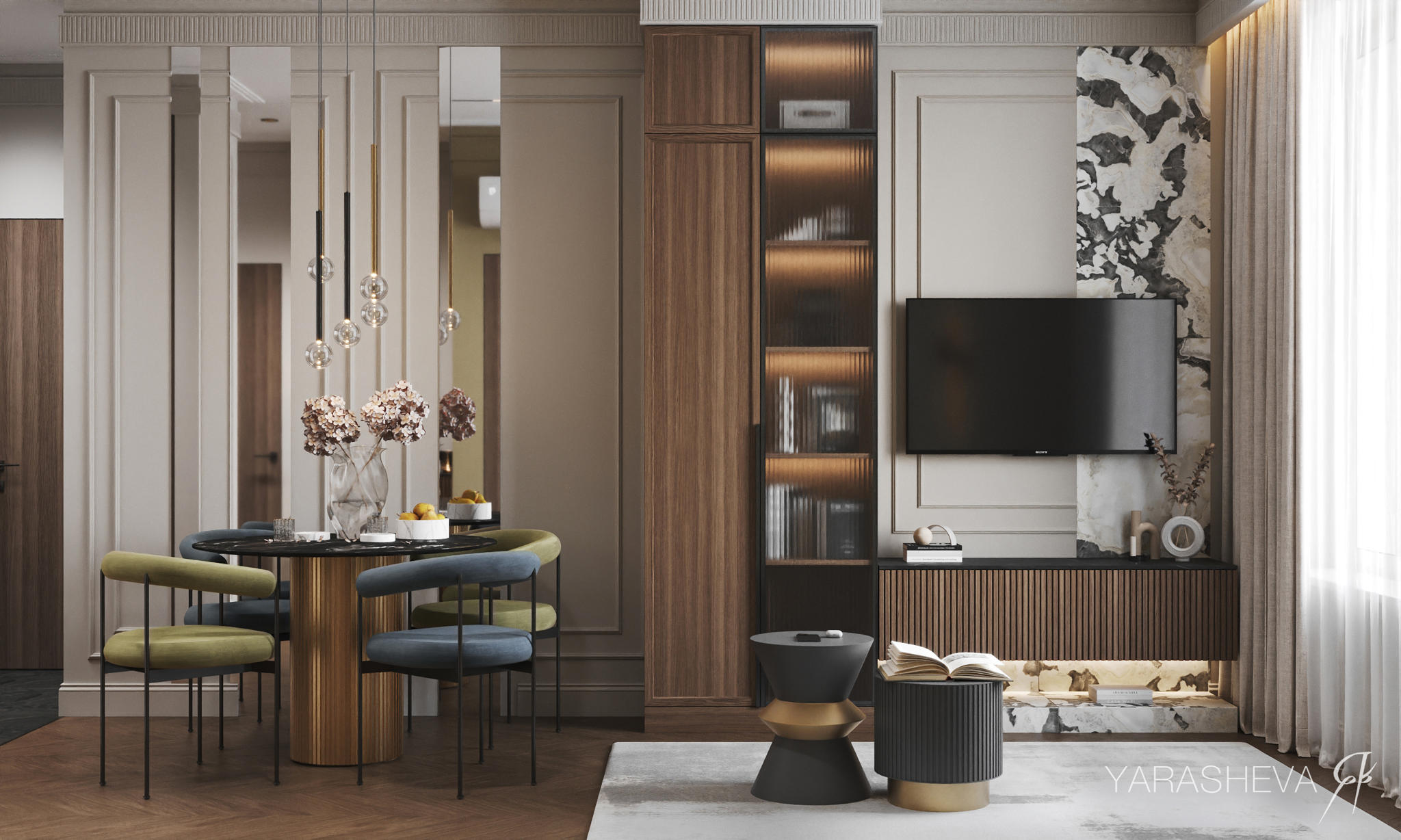 Freedom 57 sq m by Yana Yarasheva