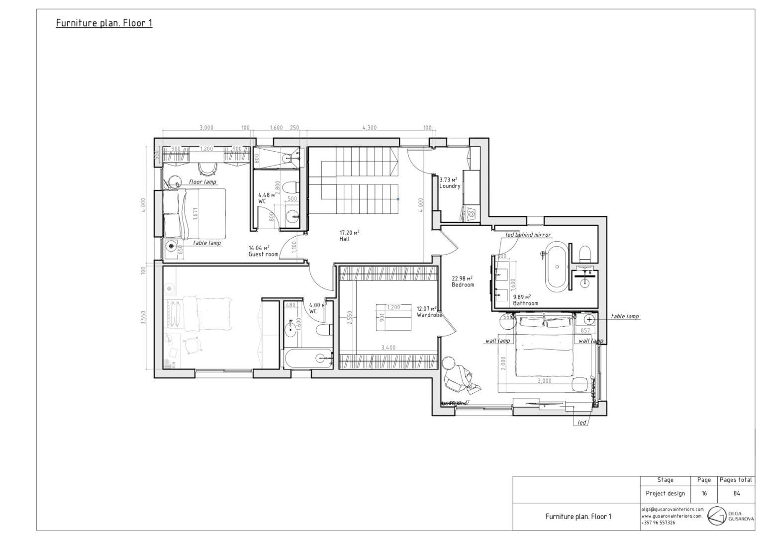 1st Floor Plan