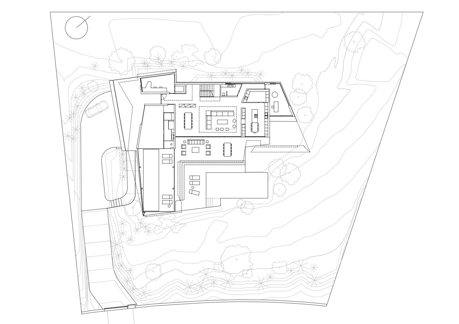 Casa Entre Encinas by UNODE ESTUDIO_i2dinspiration.com_PLAN