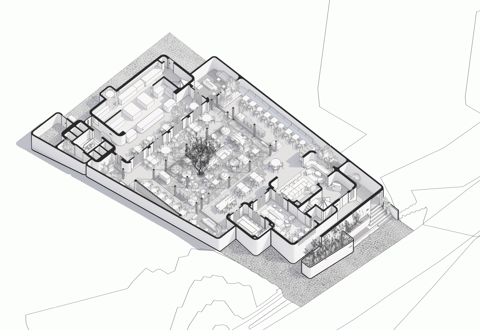 AVLI restaurant by DA Bureau_i2dinspiration.com_axo