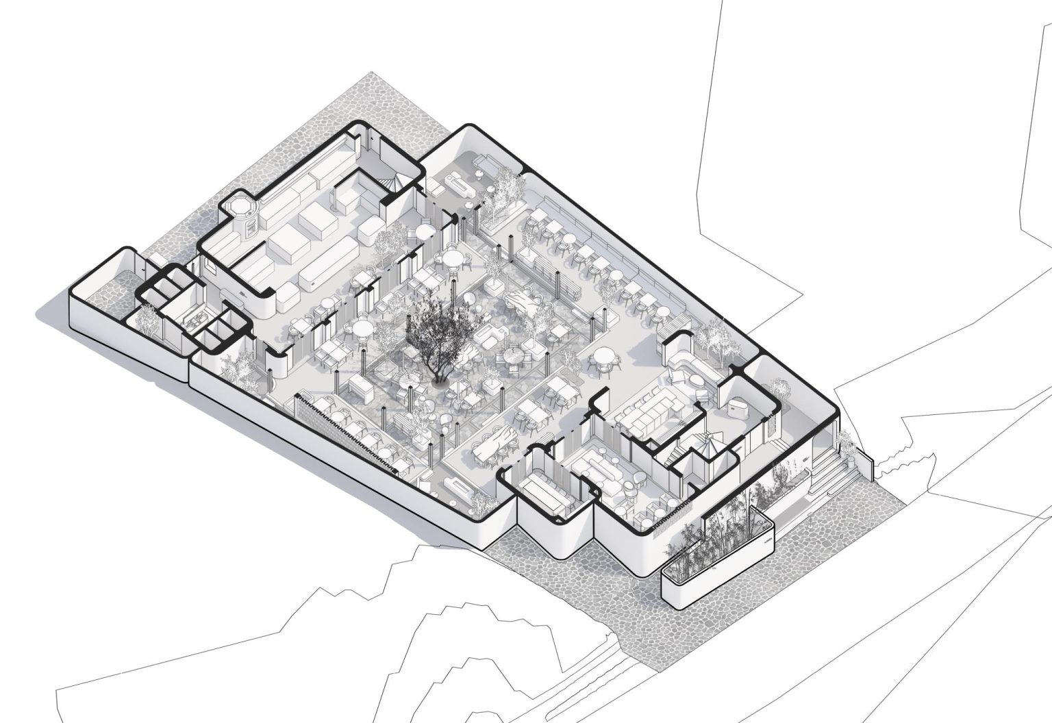 AVLI restaurant by DA Bureau_i2dinspiration.com_axonometry_ (1)