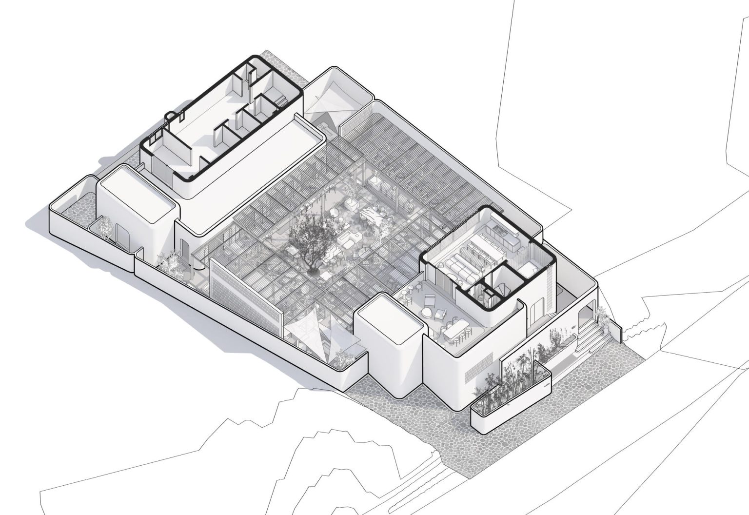 AVLI restaurant by DA Bureau_i2dinspiration.com_axonometry_ (2)