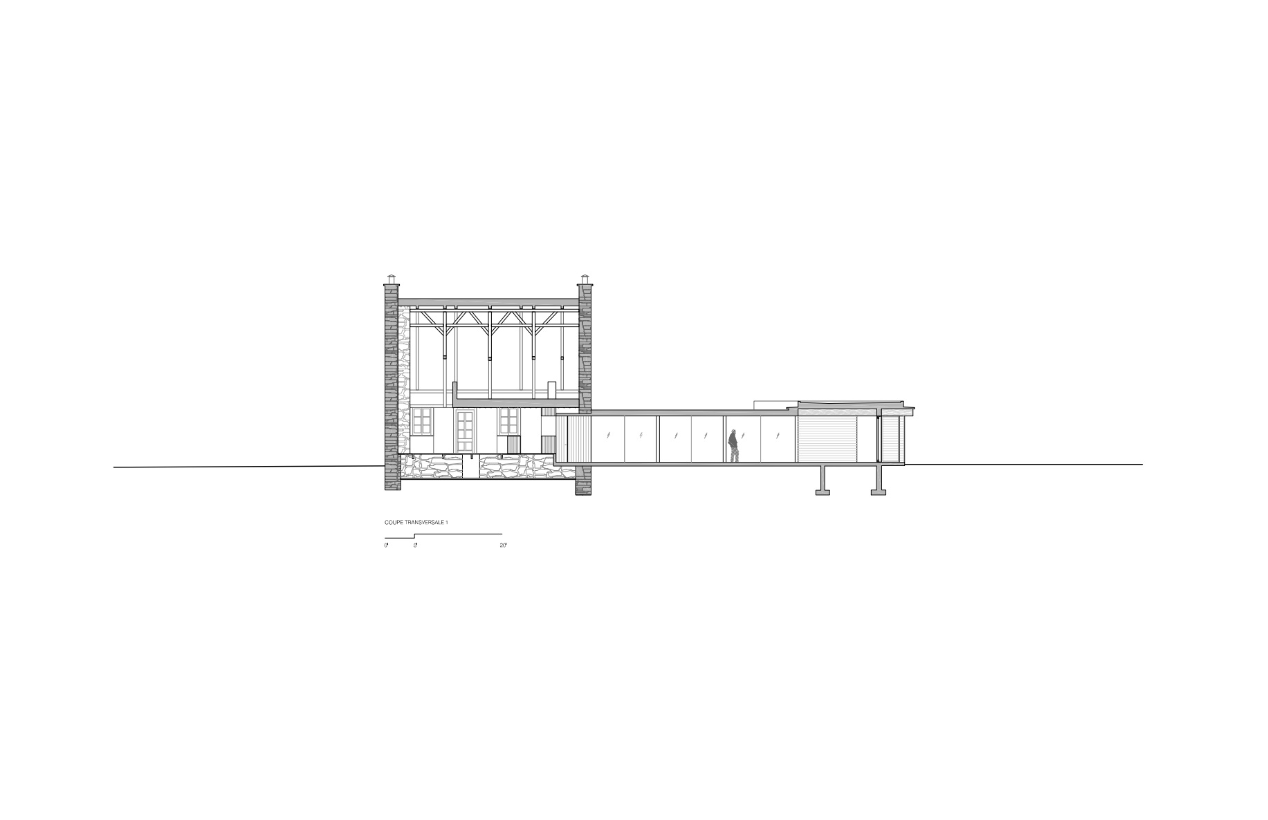 Maison Aubé by yh2 - Award of Excellence in architecture Quebec Association of Architects 2026_i2dinspiration.com_coupetransversale