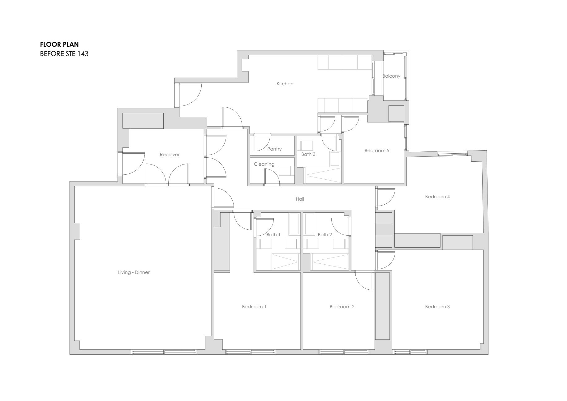 Santa Engracia 143 Apartment by ERENTIA Arquitectos_i2dinspiration.com_before