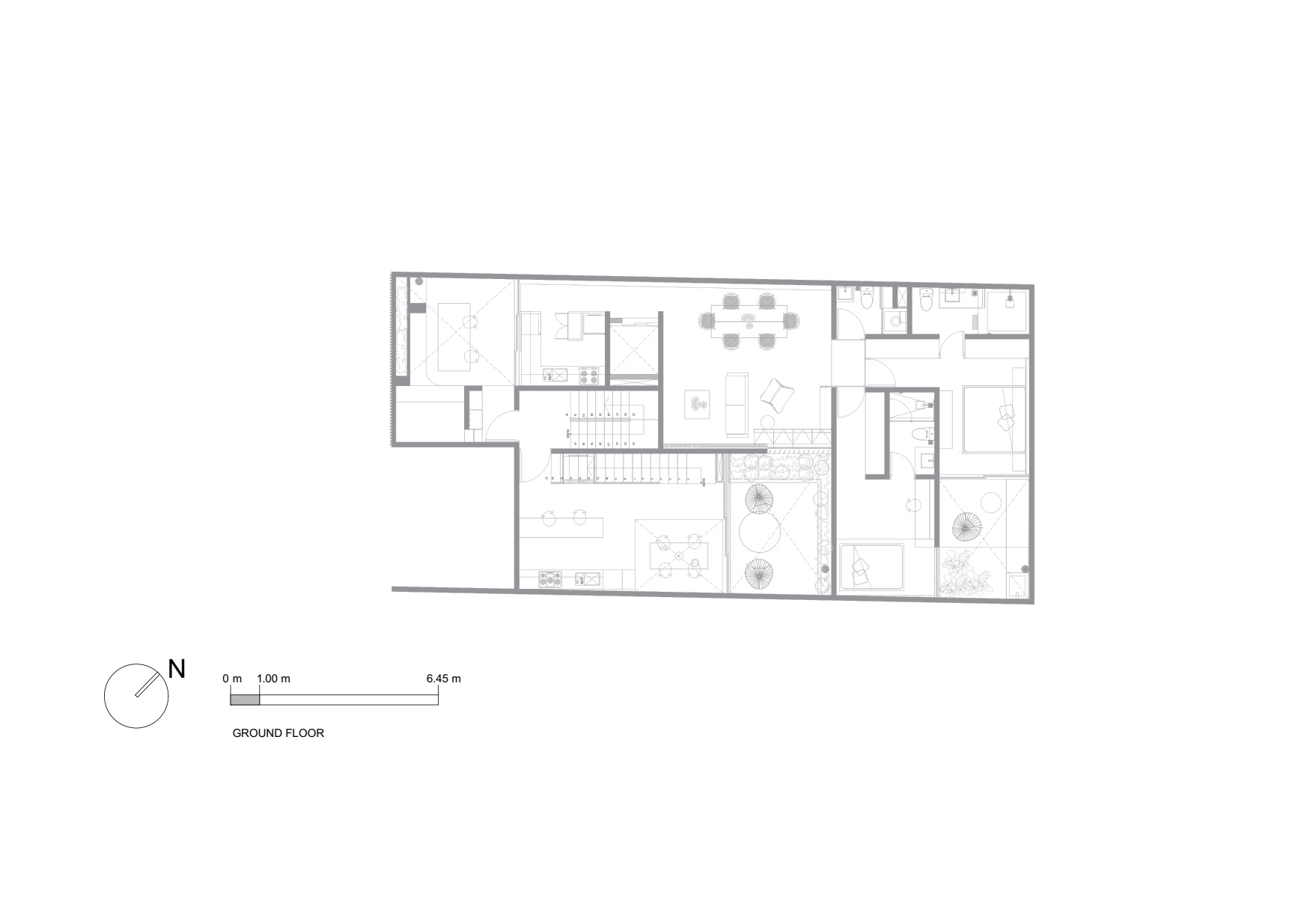 Tlacotalpan Residencias by Tenter Estudio & Masa Studio_i2dinspiraiton.com_ground floor