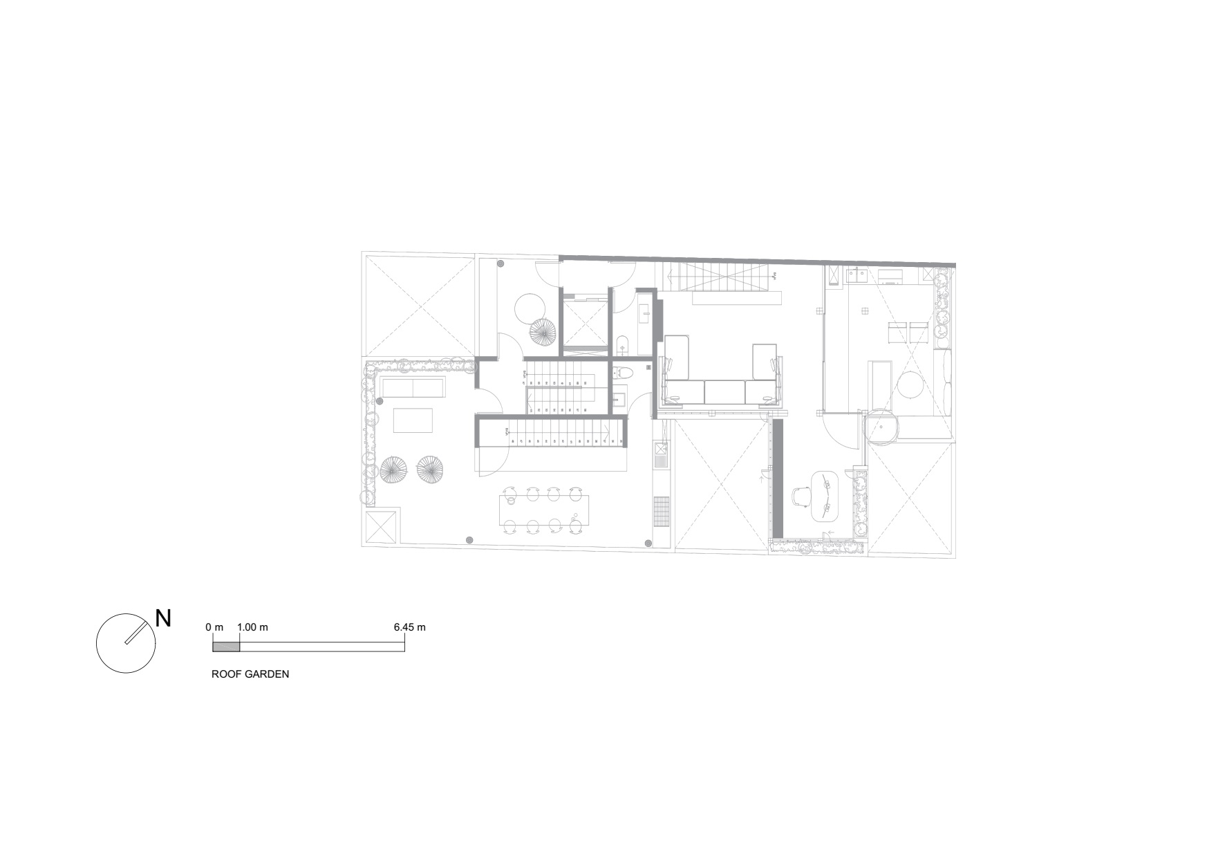 Tlacotalpan Residencias by Tenter Estudio & Masa Studio_i2dinspiraiton.com_roof garden