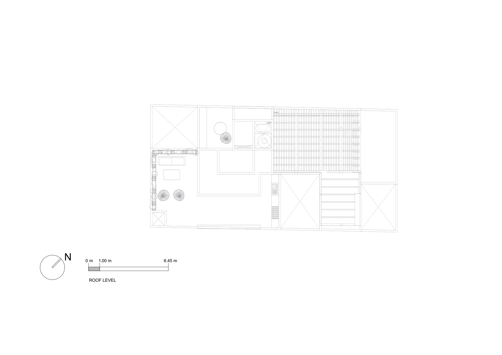 Tlacotalpan Residencias by Tenter Estudio & Masa Studio_i2dinspiraiton.com_roof level